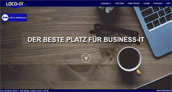 Desktop Screenshot of loco-it.de